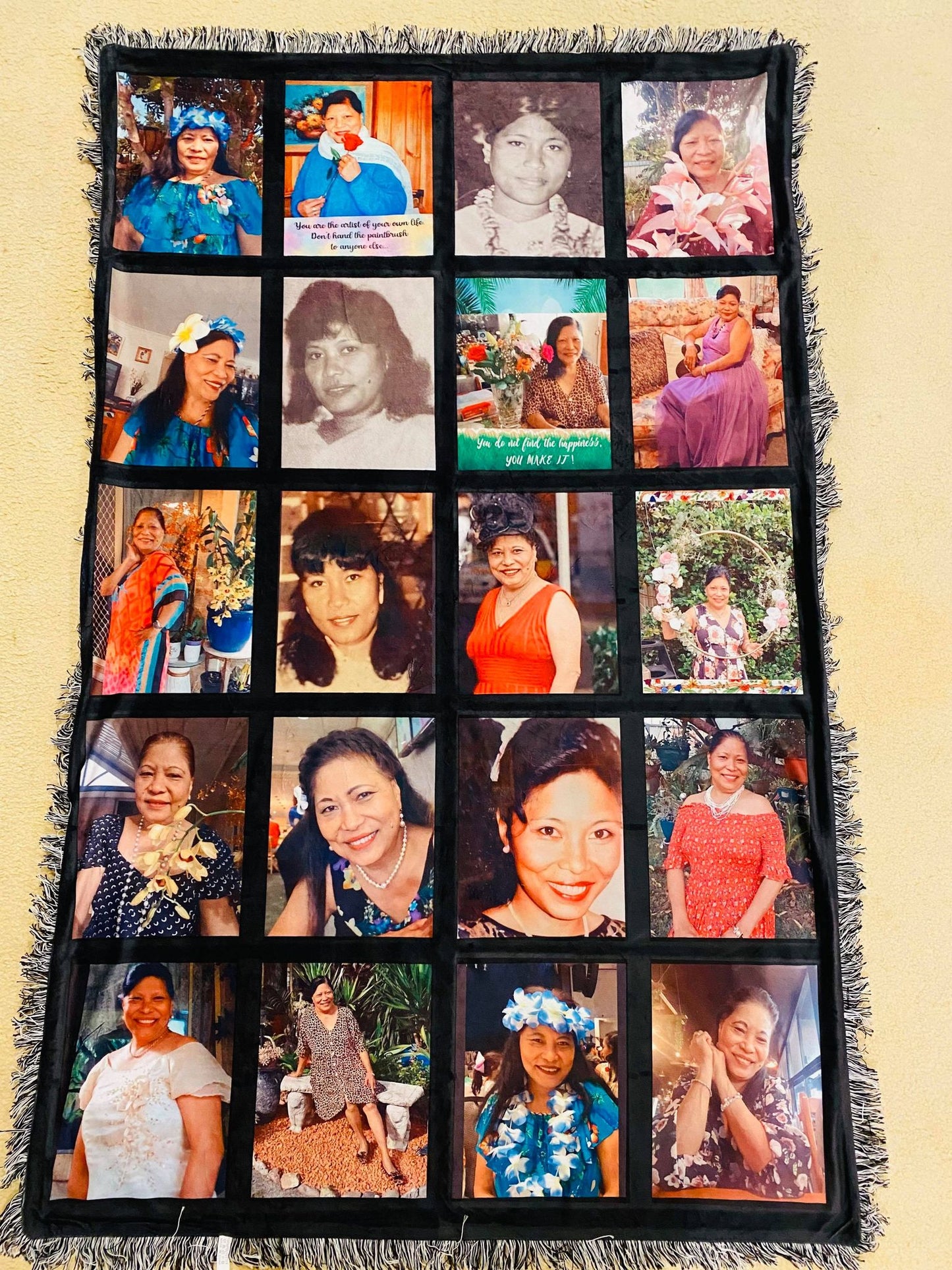 Memory Throw Blanket