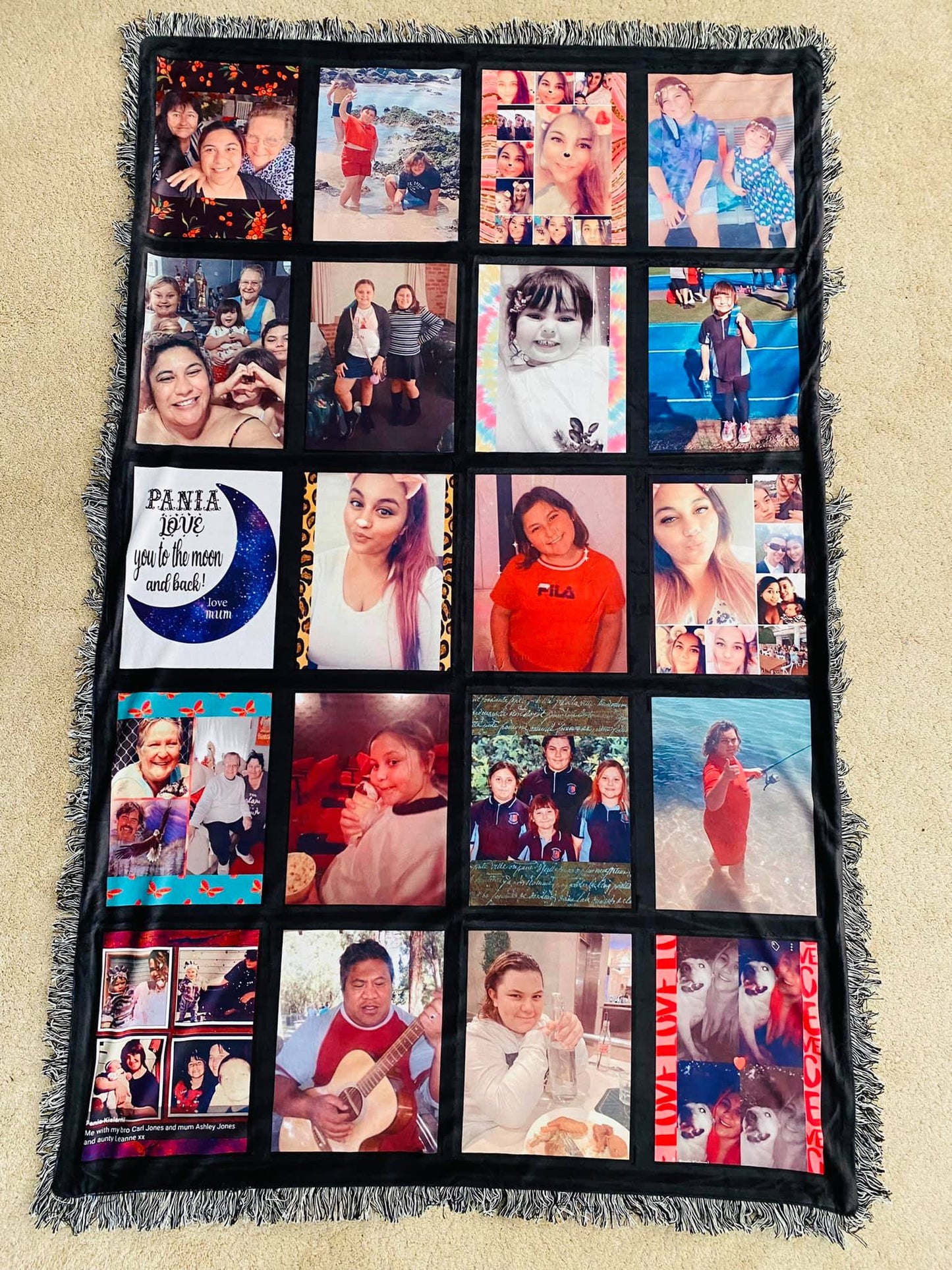 Memory Throw Blanket