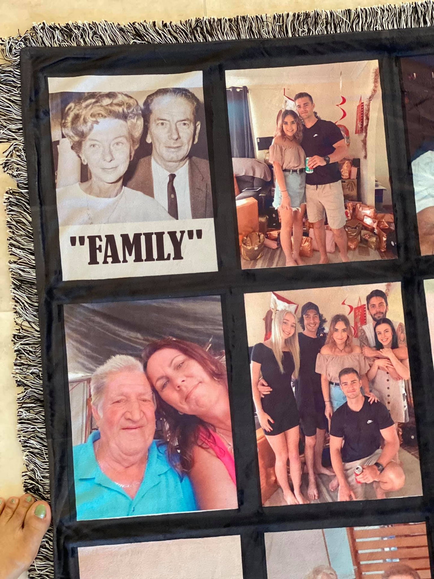 Memory Throw Blanket