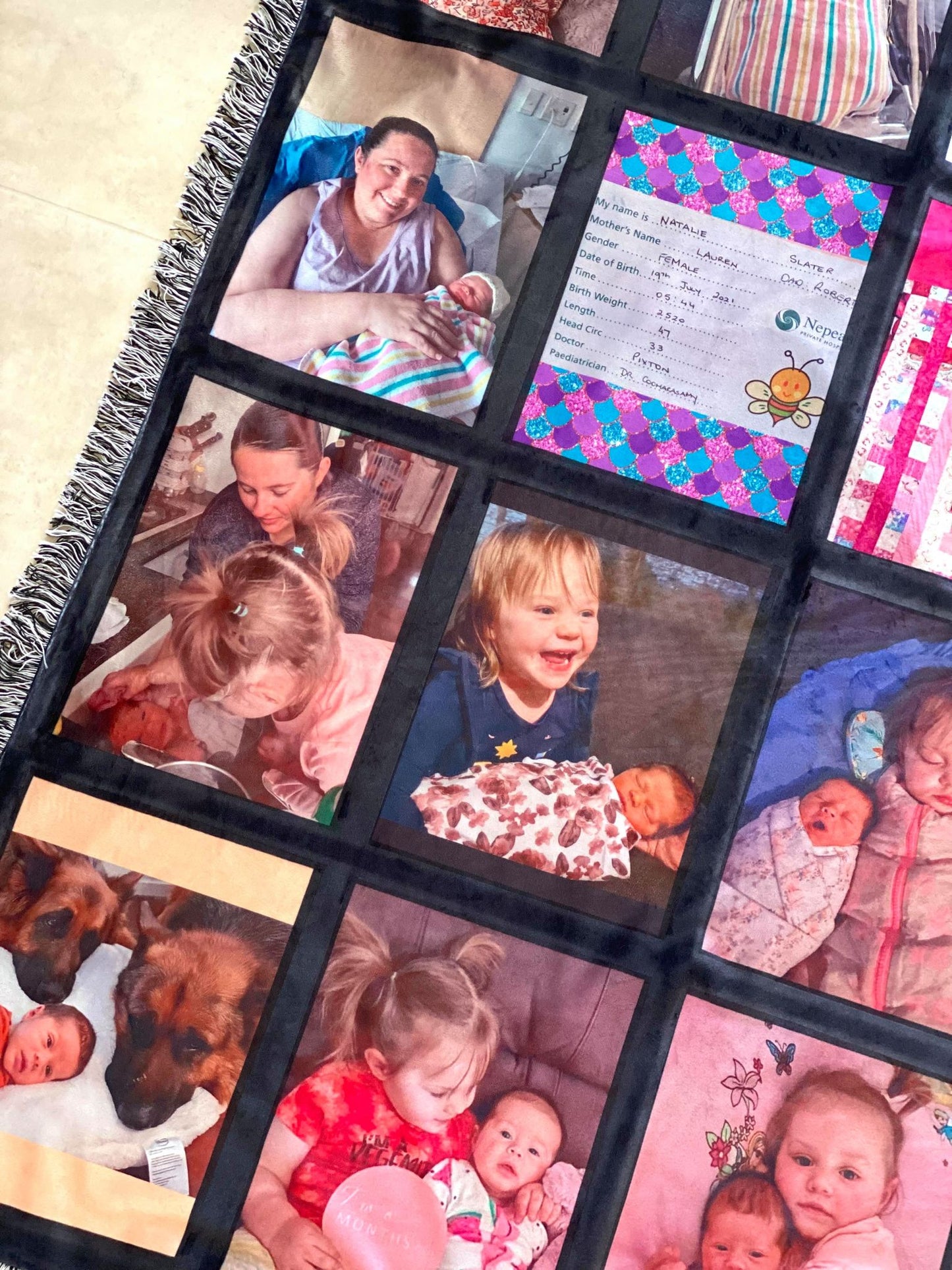 Memory Throw Blanket