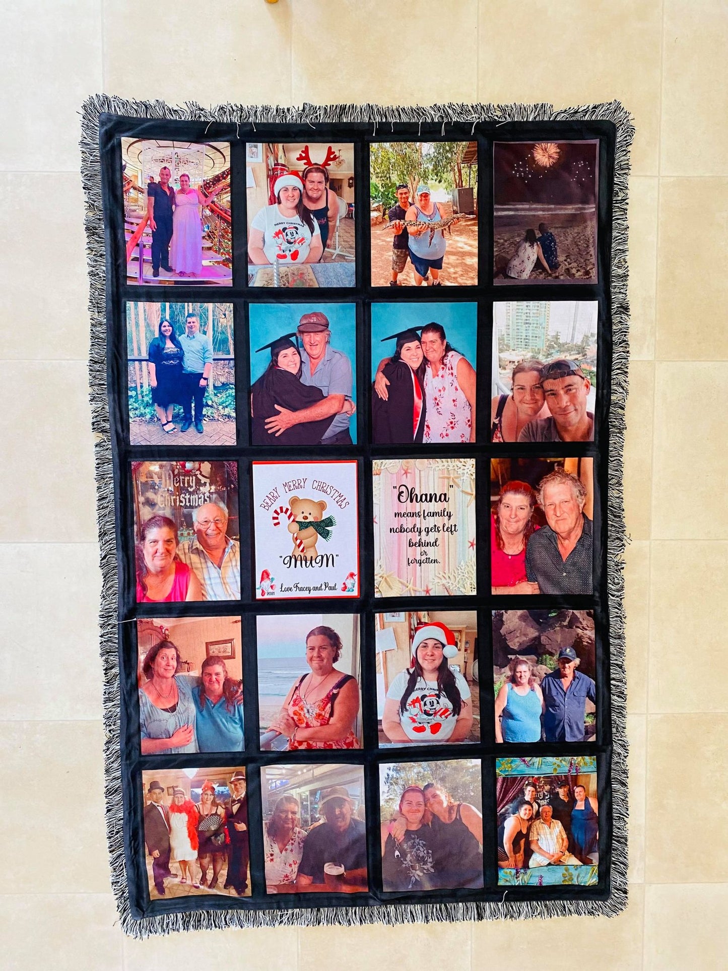 Memory Throw Blanket