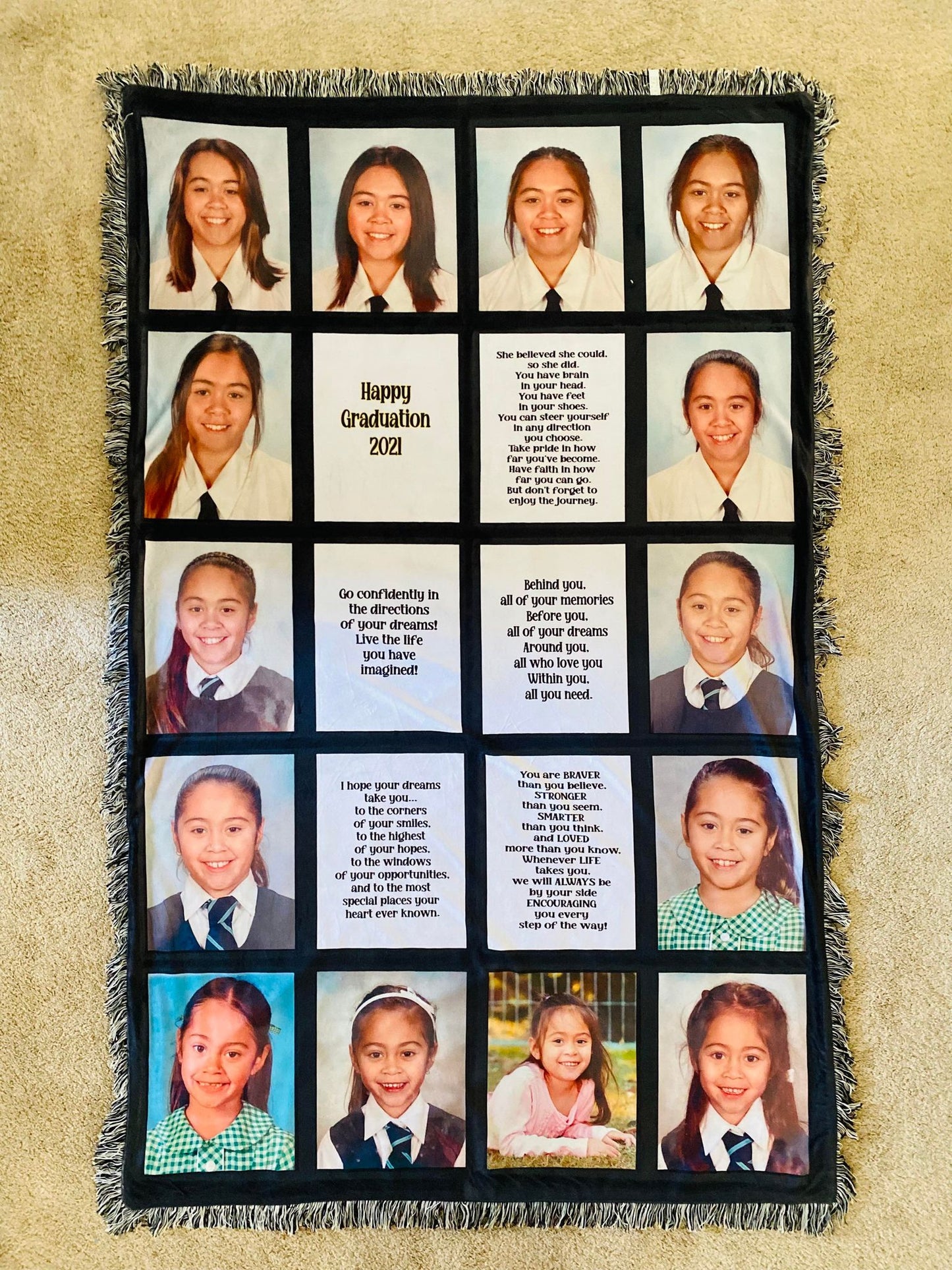 Memory Throw Blanket