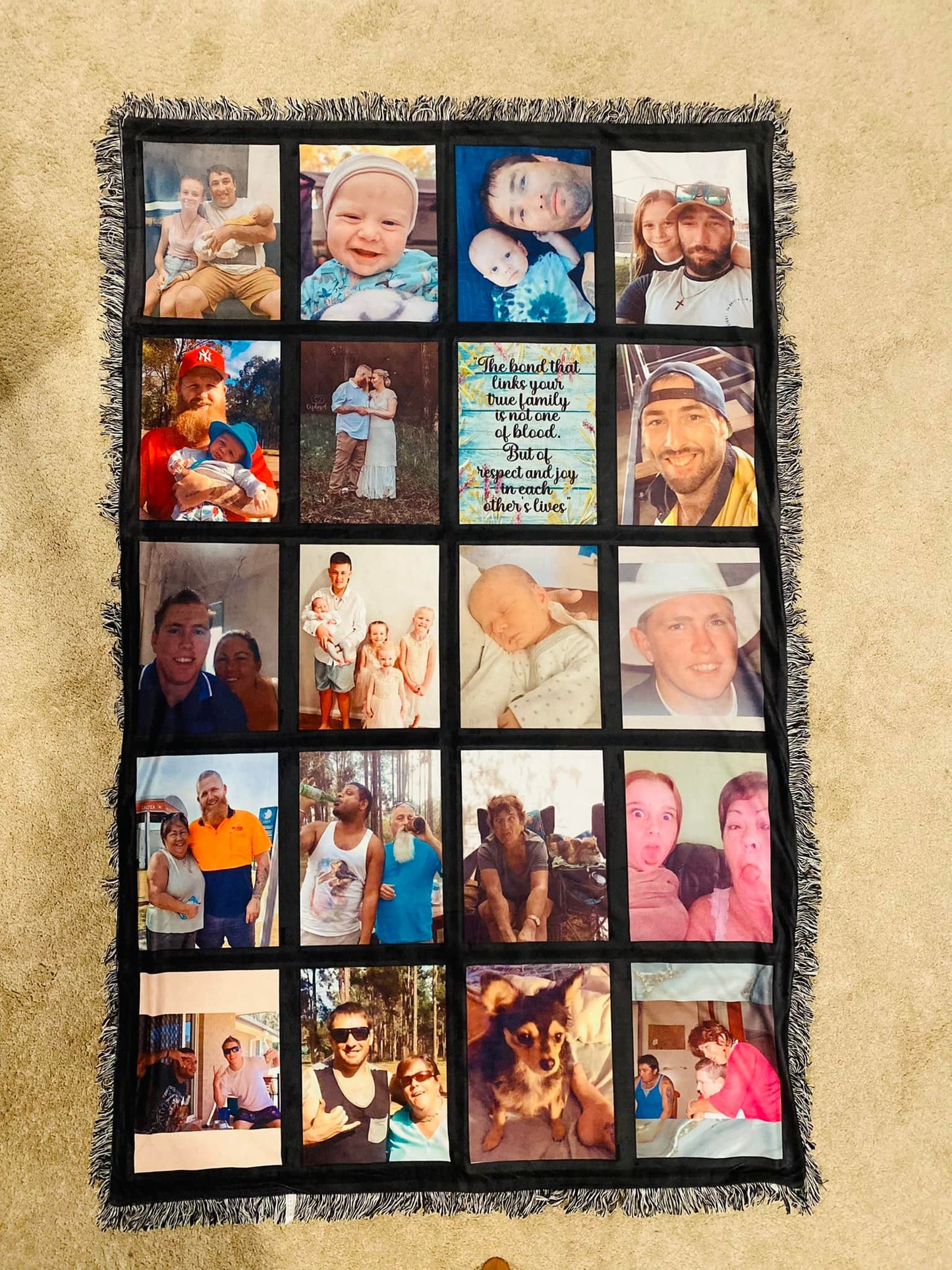 Memory Throw Blanket