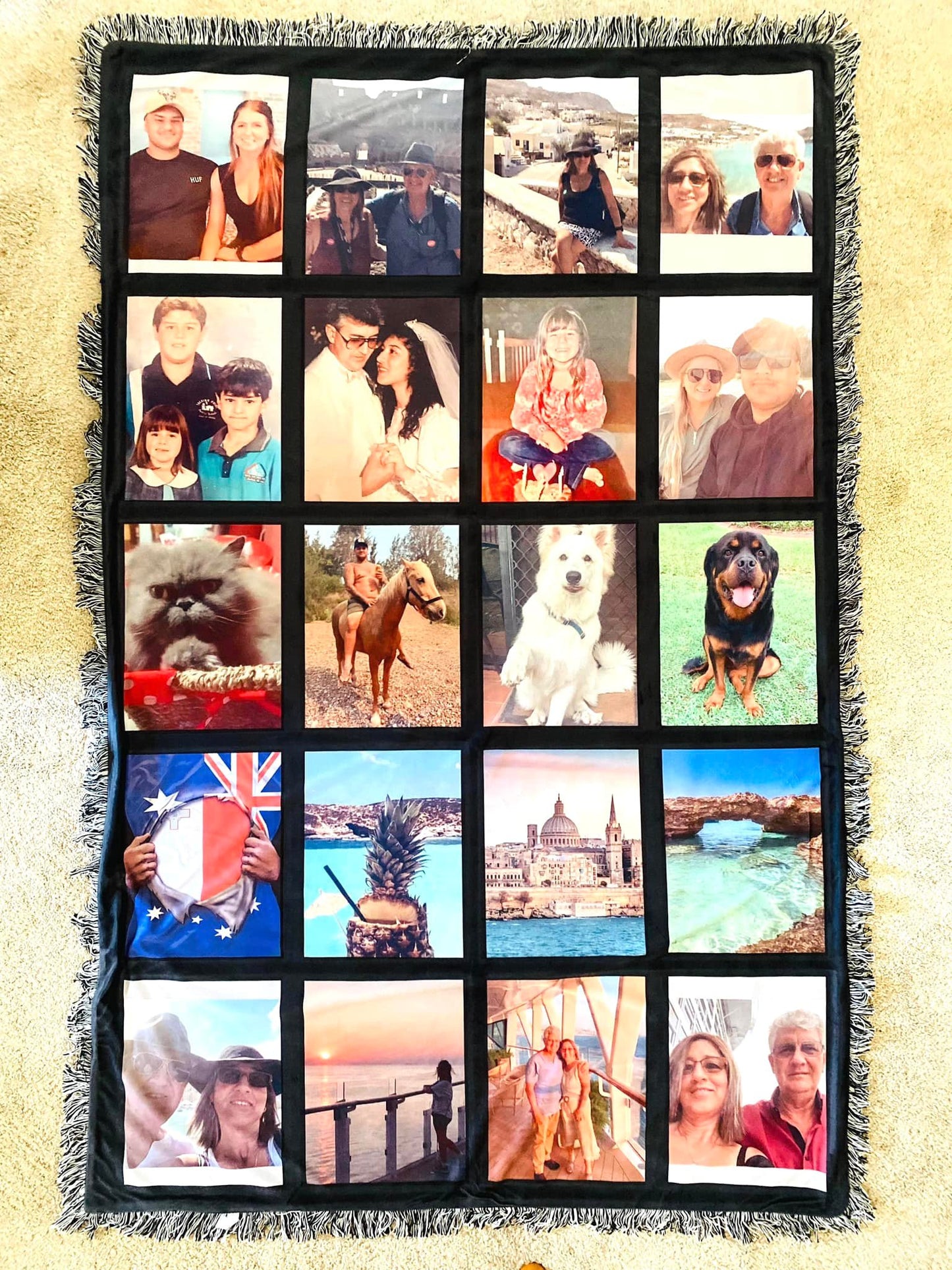 Memory Throw Blanket