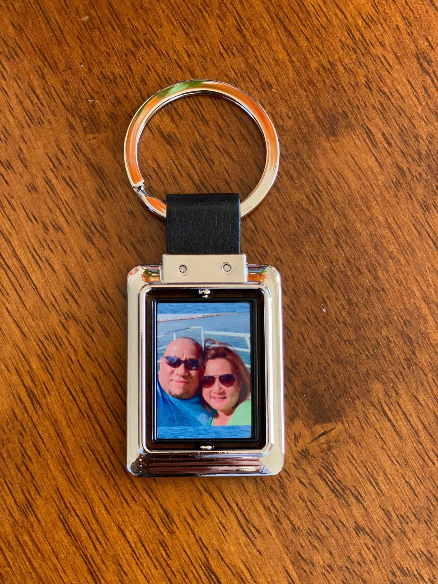 Key rings: Rectangular Metal shape
