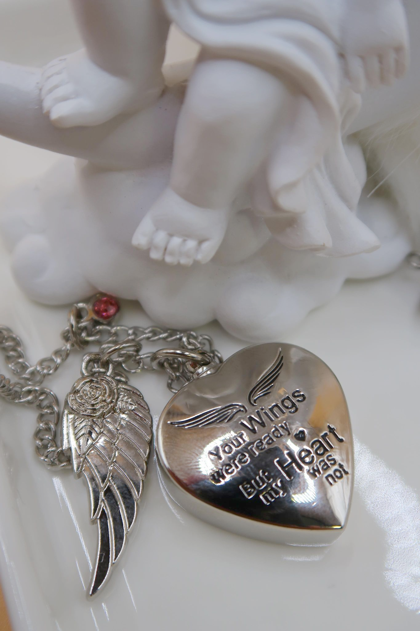 Memorial Ashes keepsake Necklace