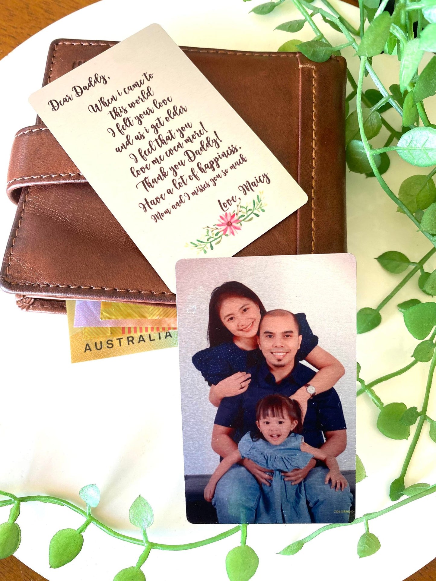 Photo Wallet-Card (single sided)