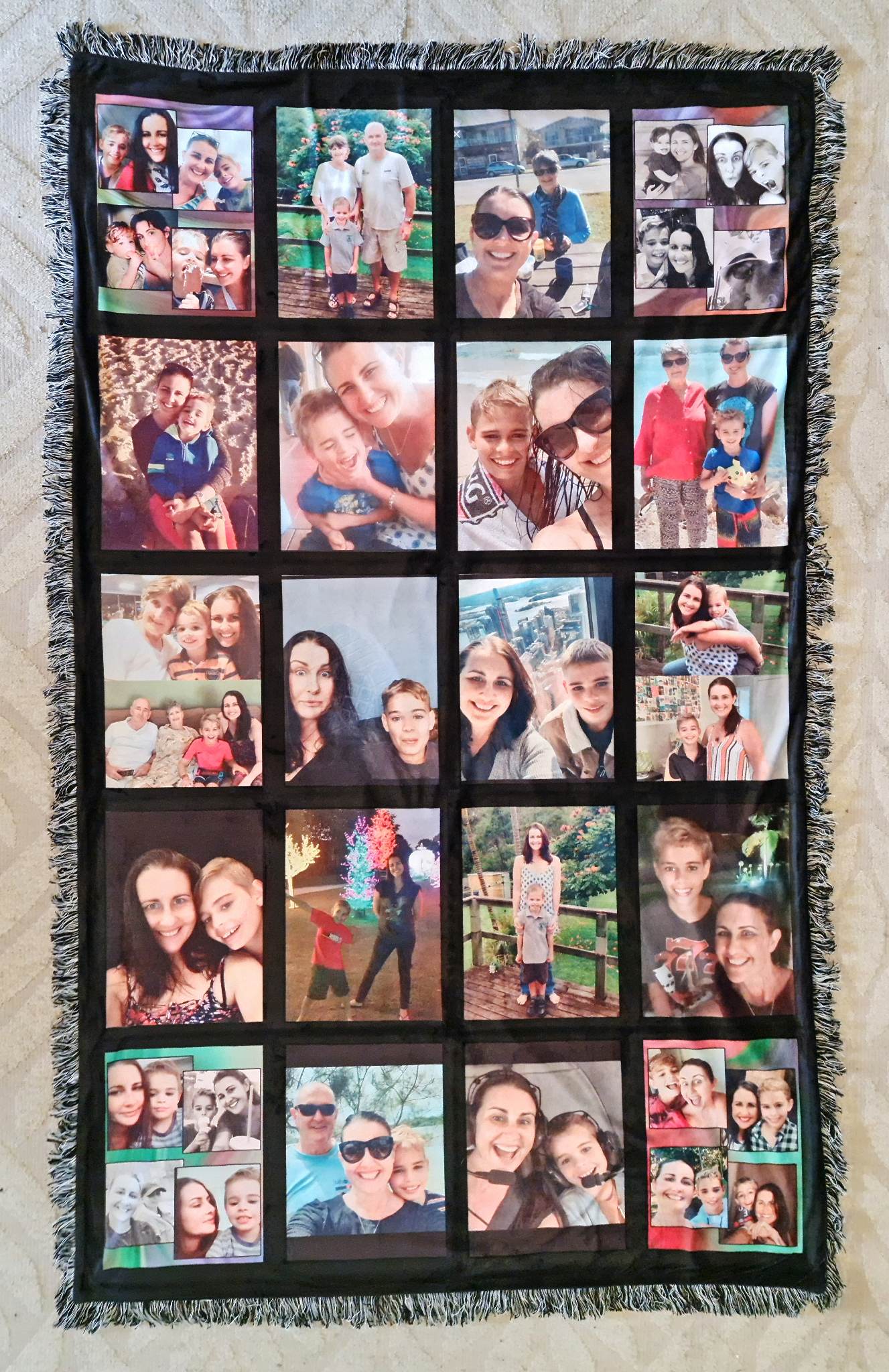 Memory Throw Blanket