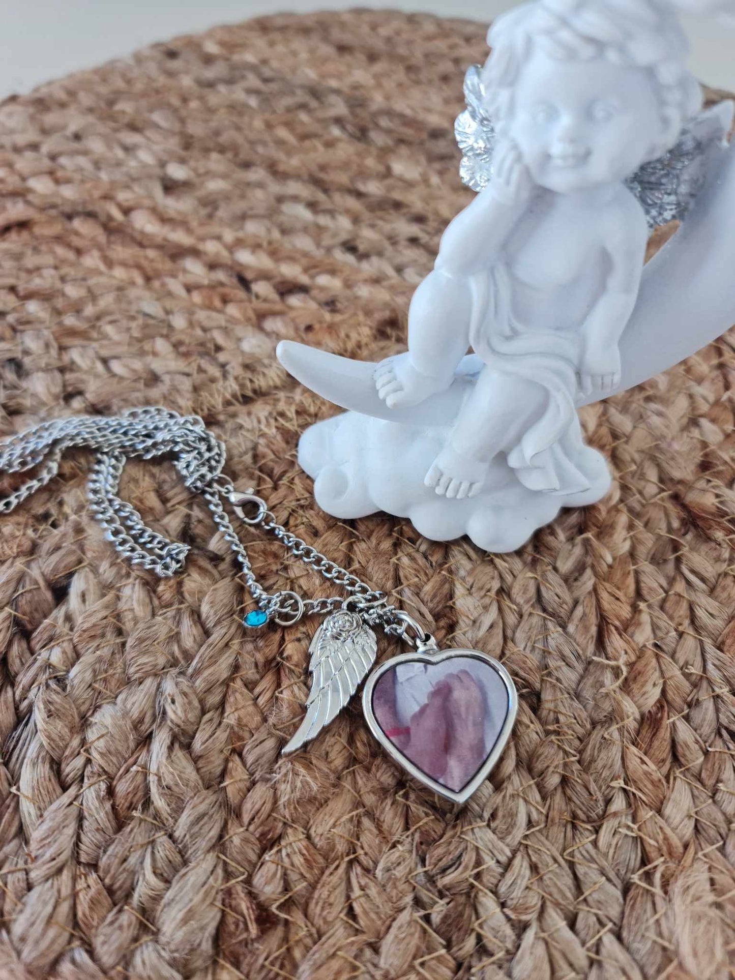 Memorial Ashes keepsake Necklace