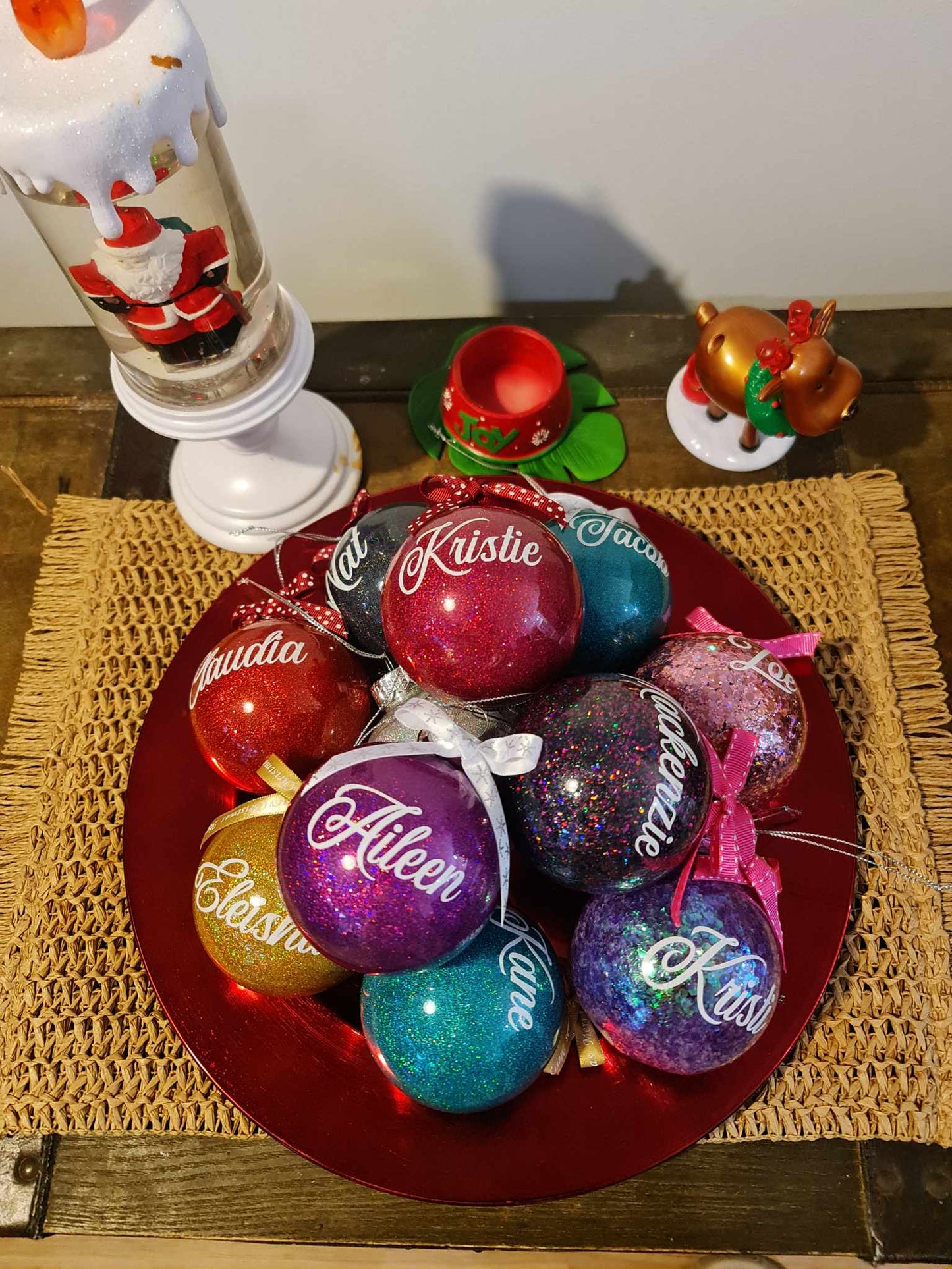 Christmas -Glitter- Baubles