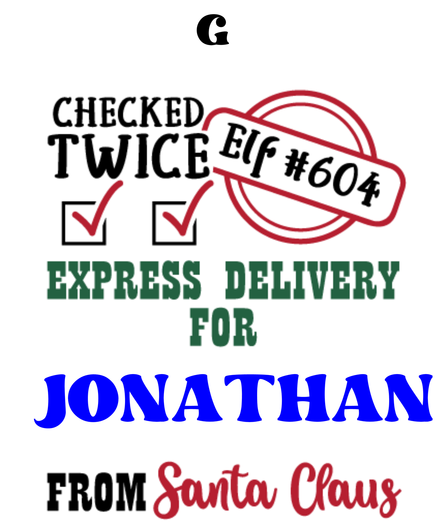 Santa's gift sack