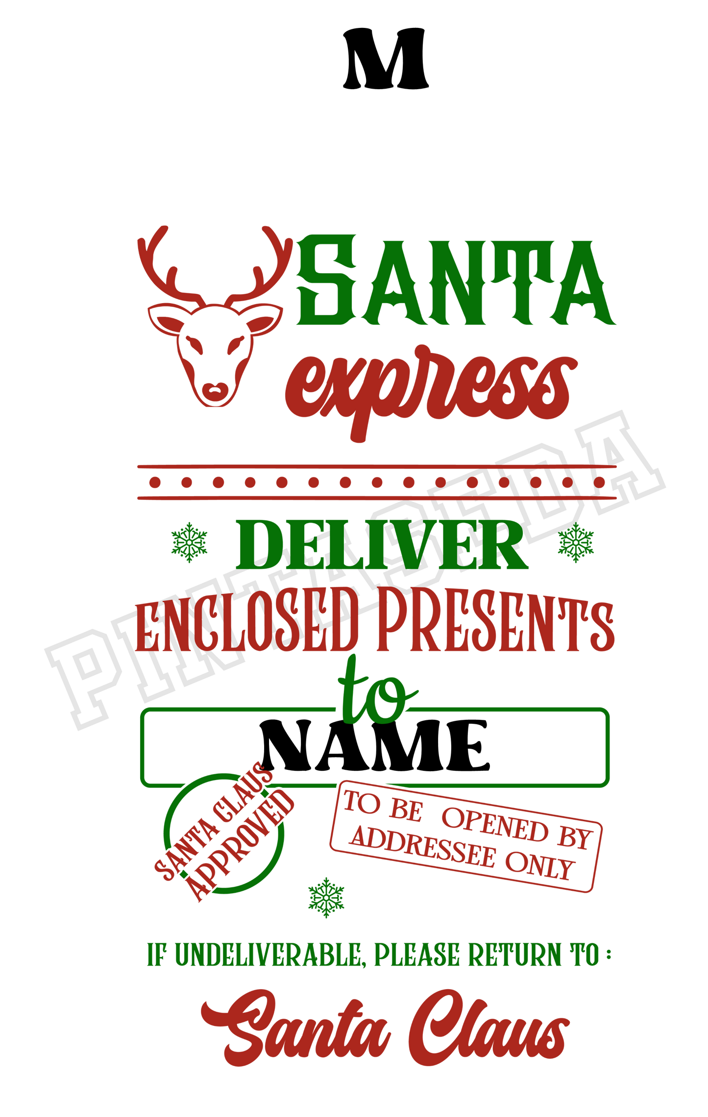 Santa's gift sack