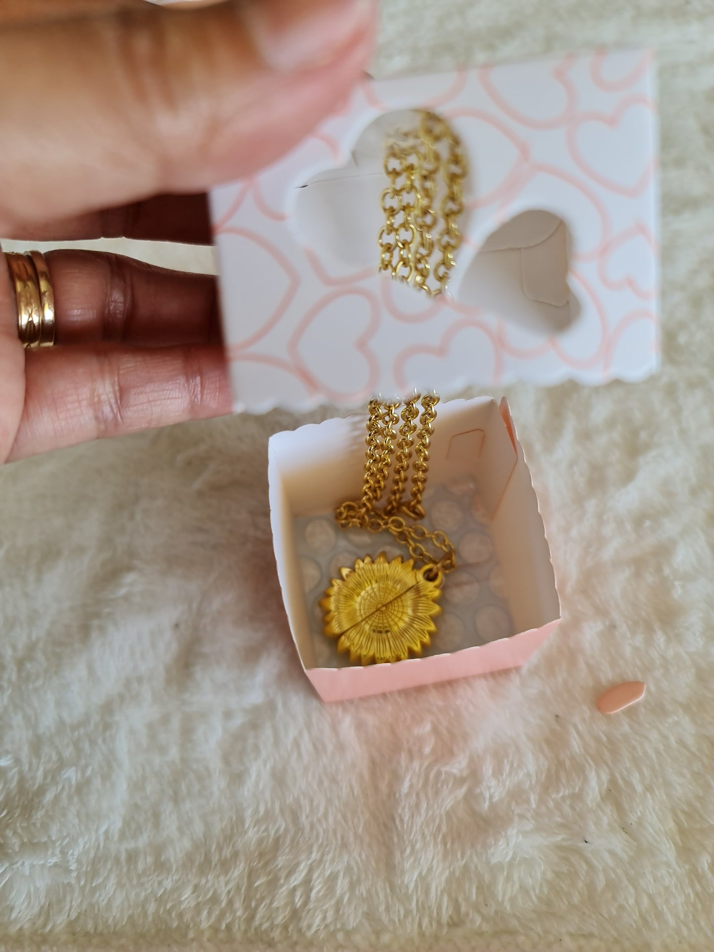 Sunflower Necklace