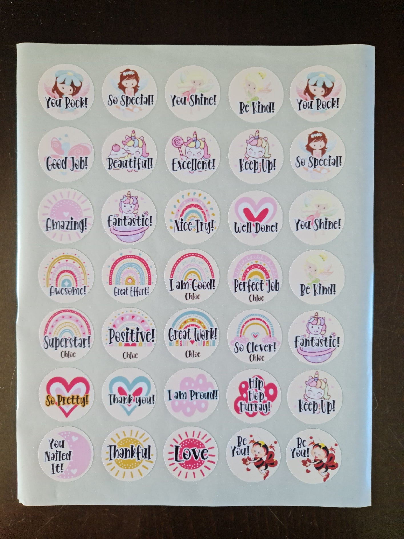 Stickers and Labels