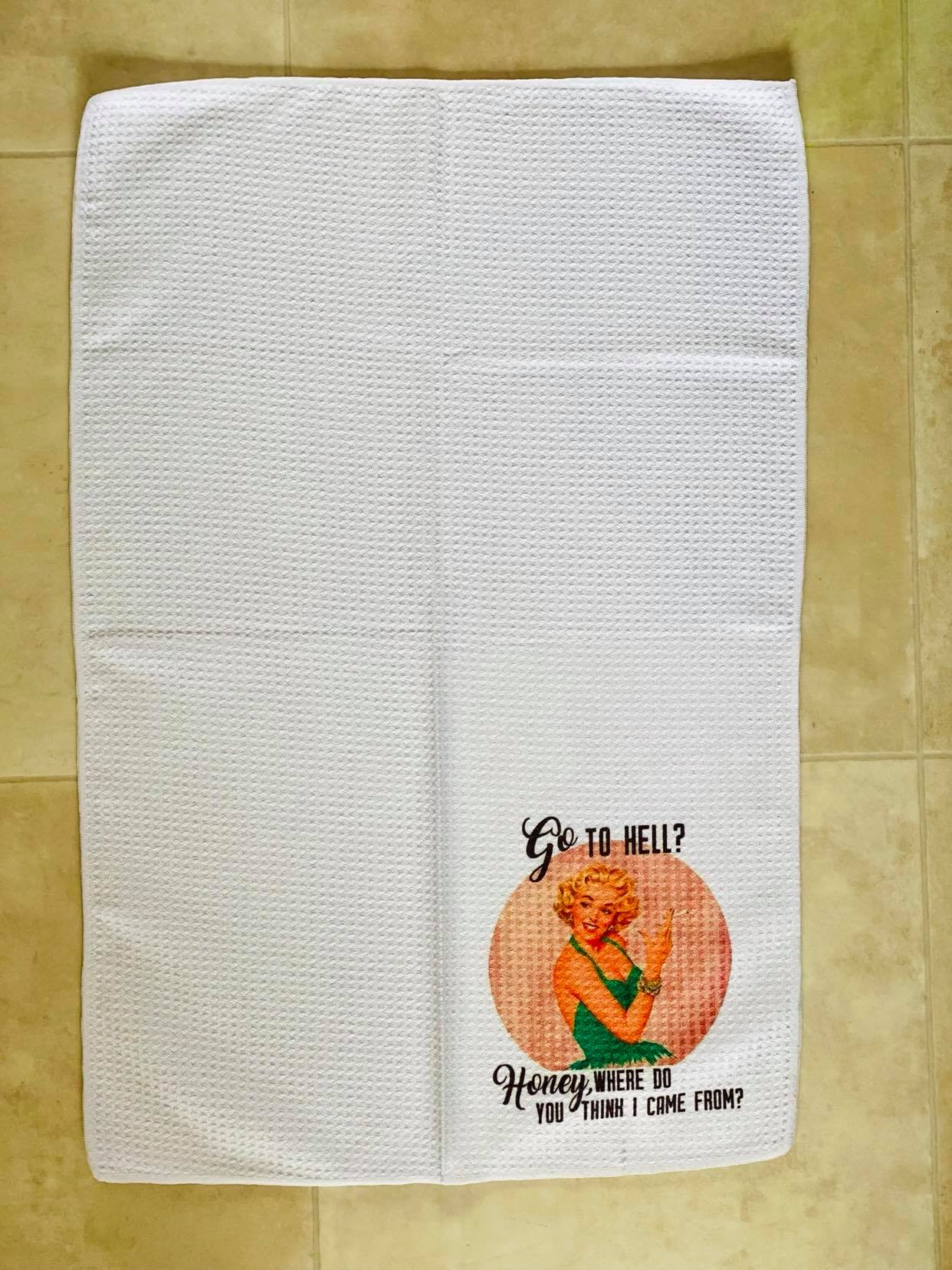 Waffle TEA TOWEL