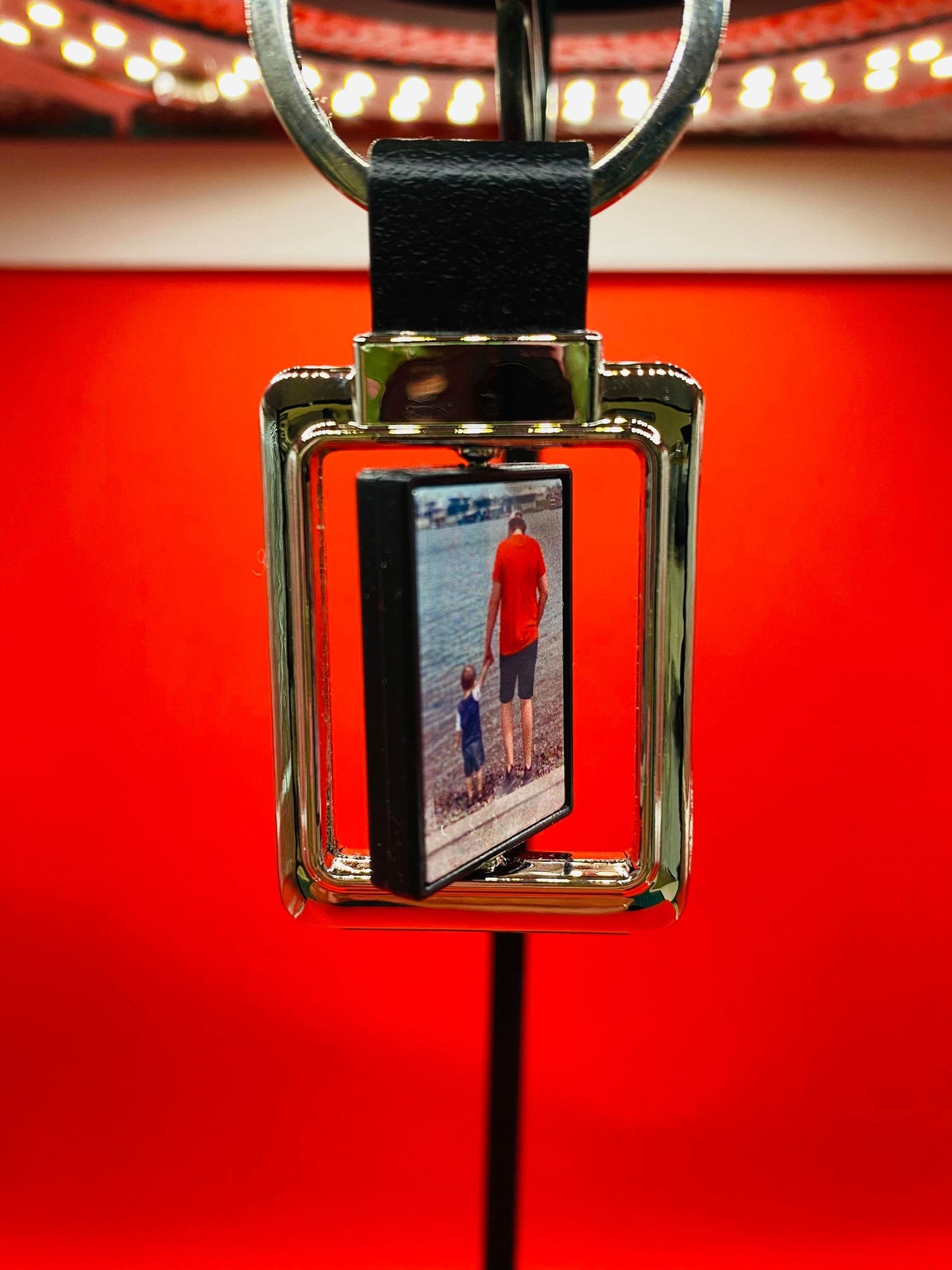 Key rings: Rectangular Metal shape
