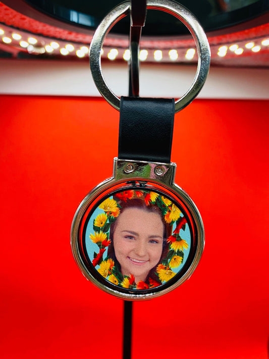 Key rings: Round Metal shape