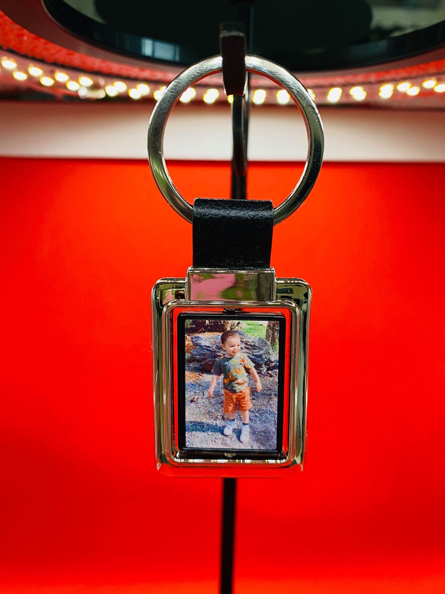 Key rings: Rectangular Metal shape
