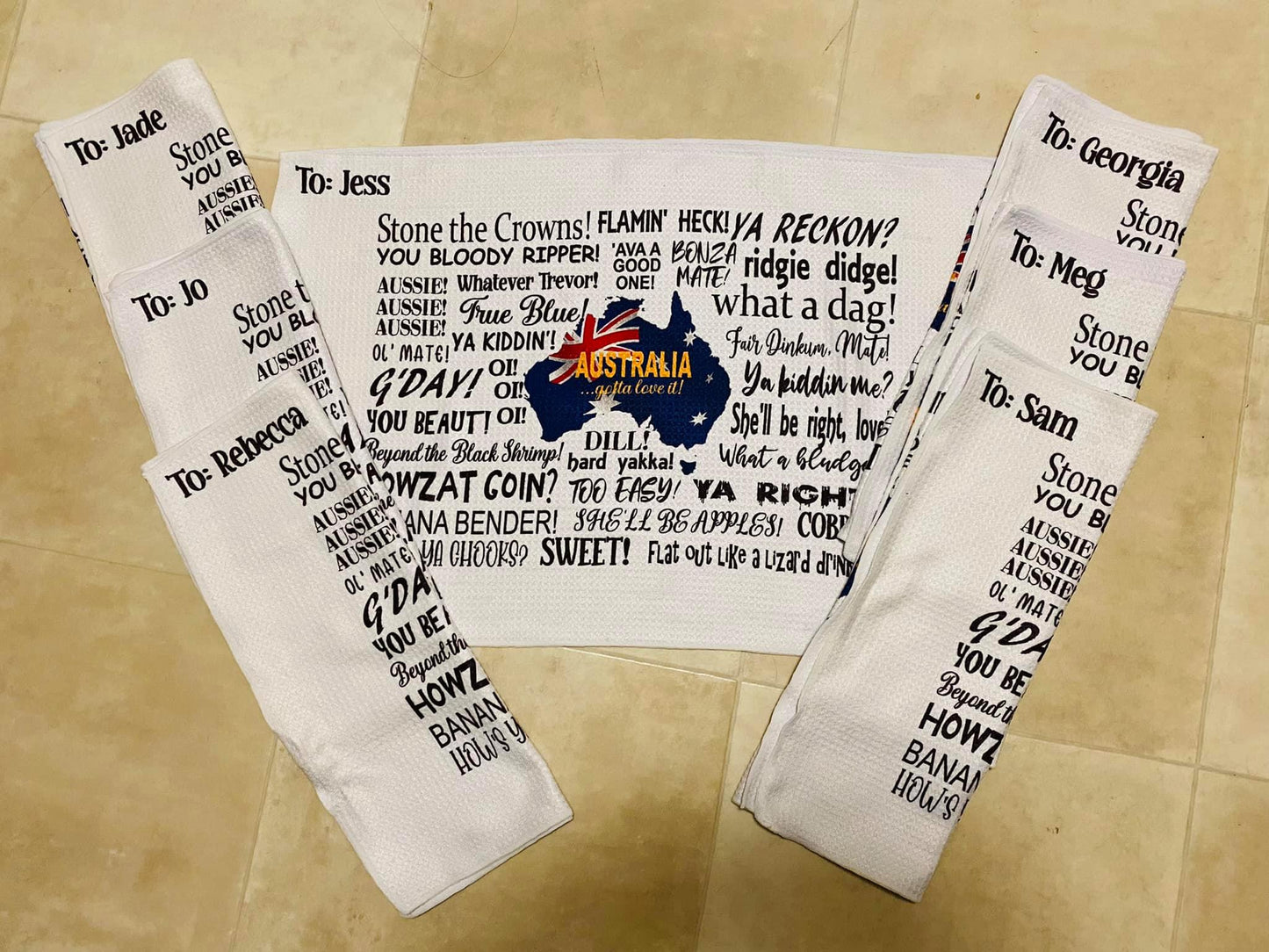 Waffle TEA TOWEL