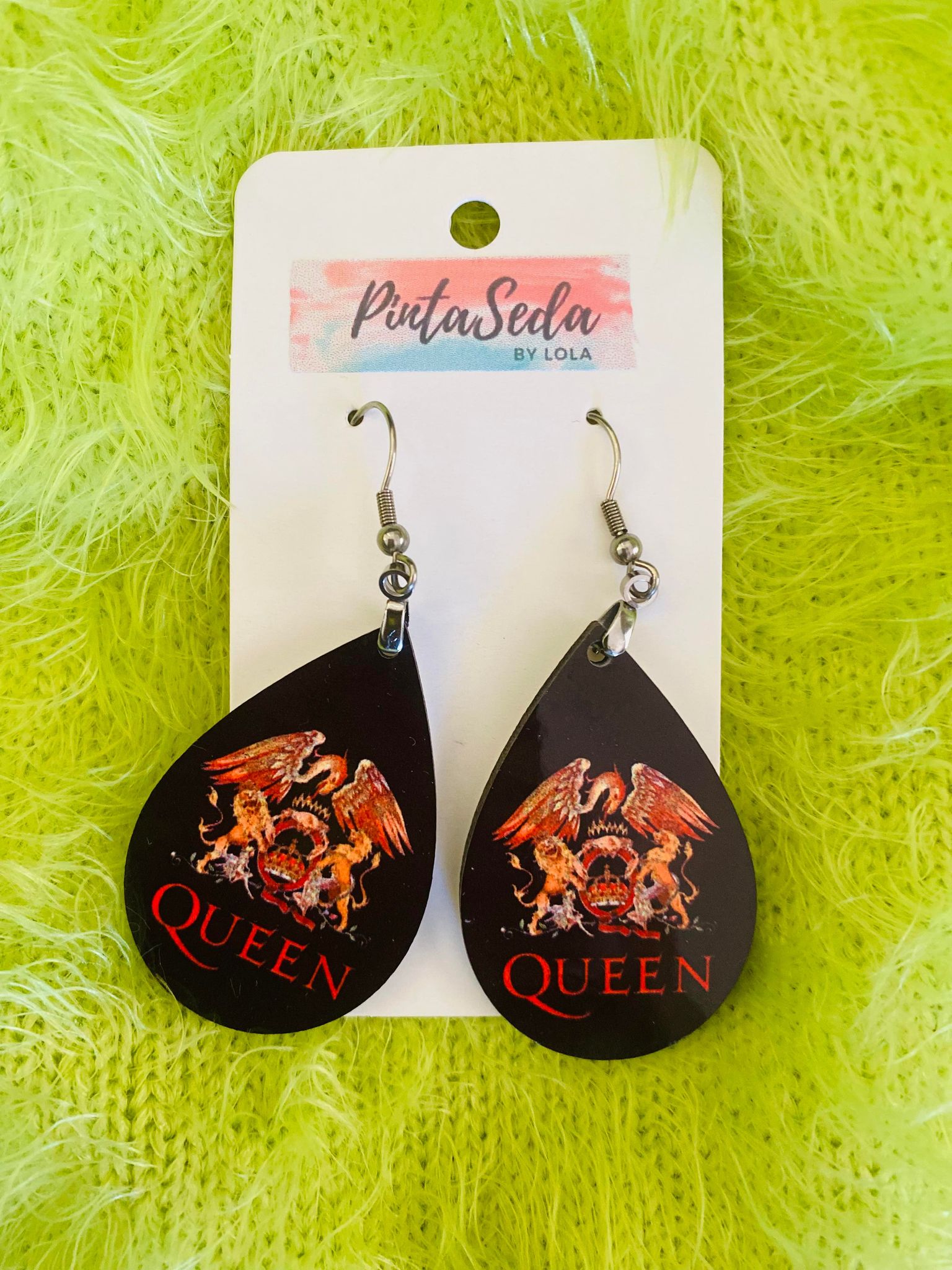 Queen band clearance earrings