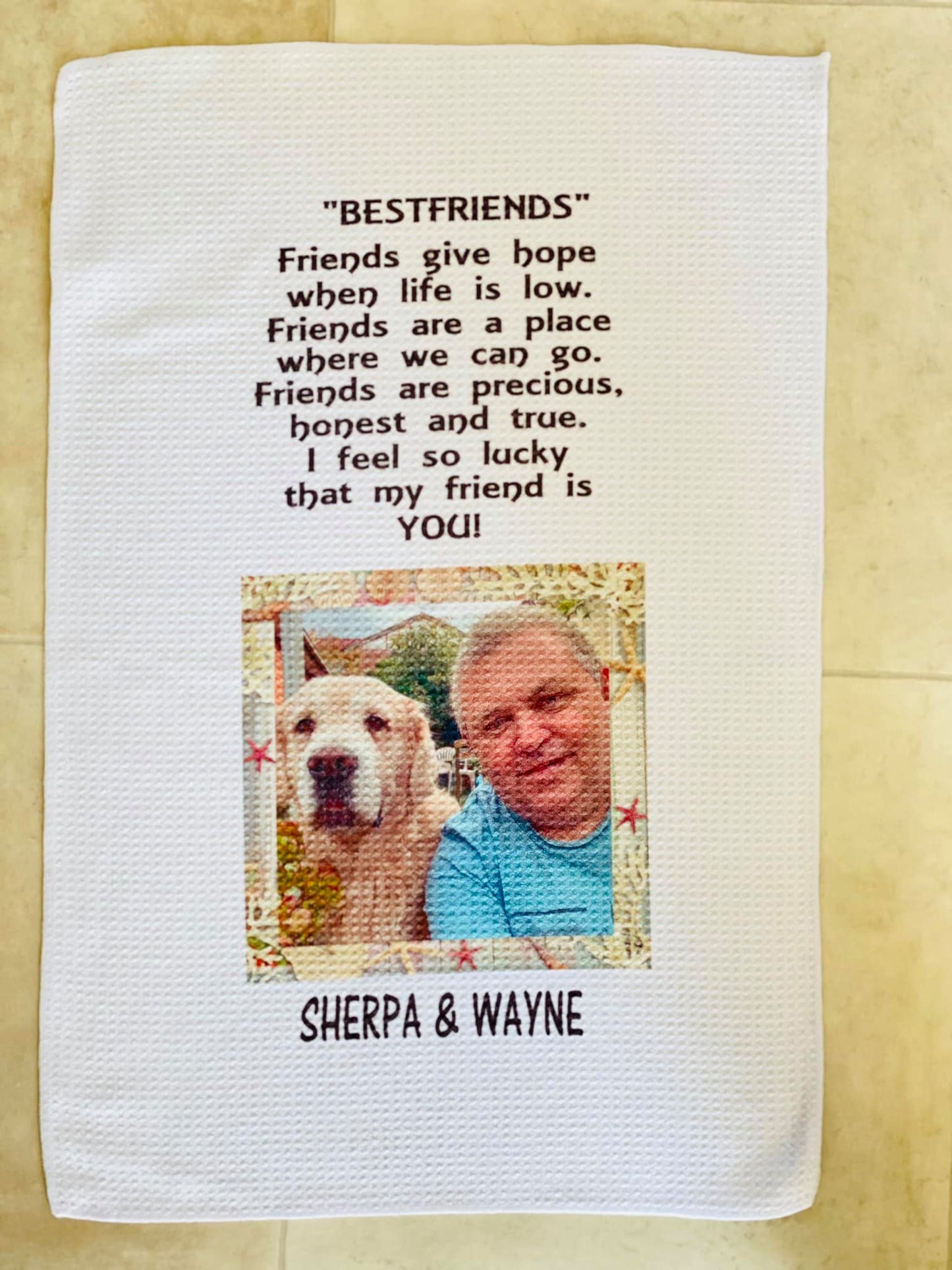 Waffle TEA TOWEL