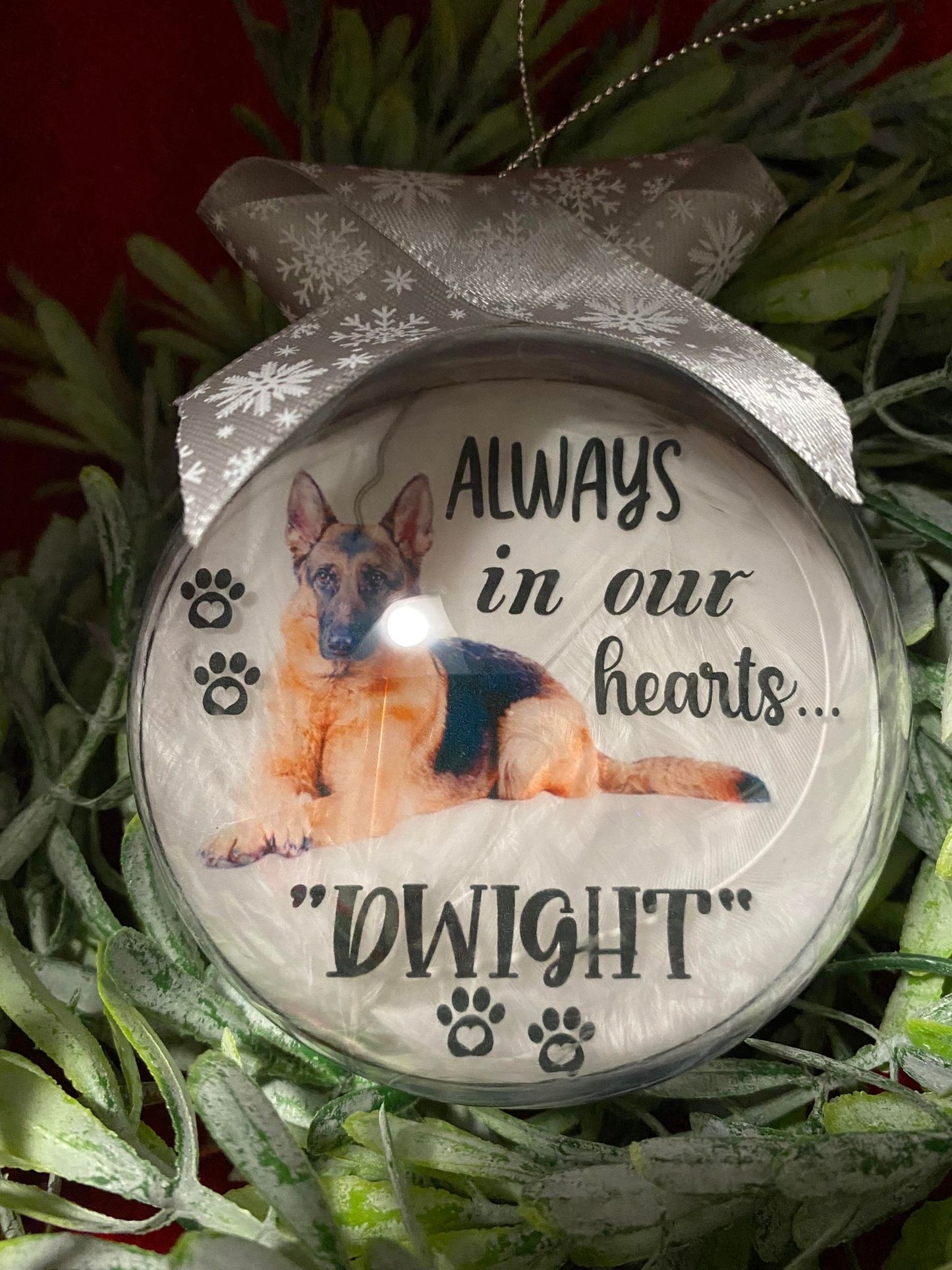 Christmas PHOTO Memorial Baubles