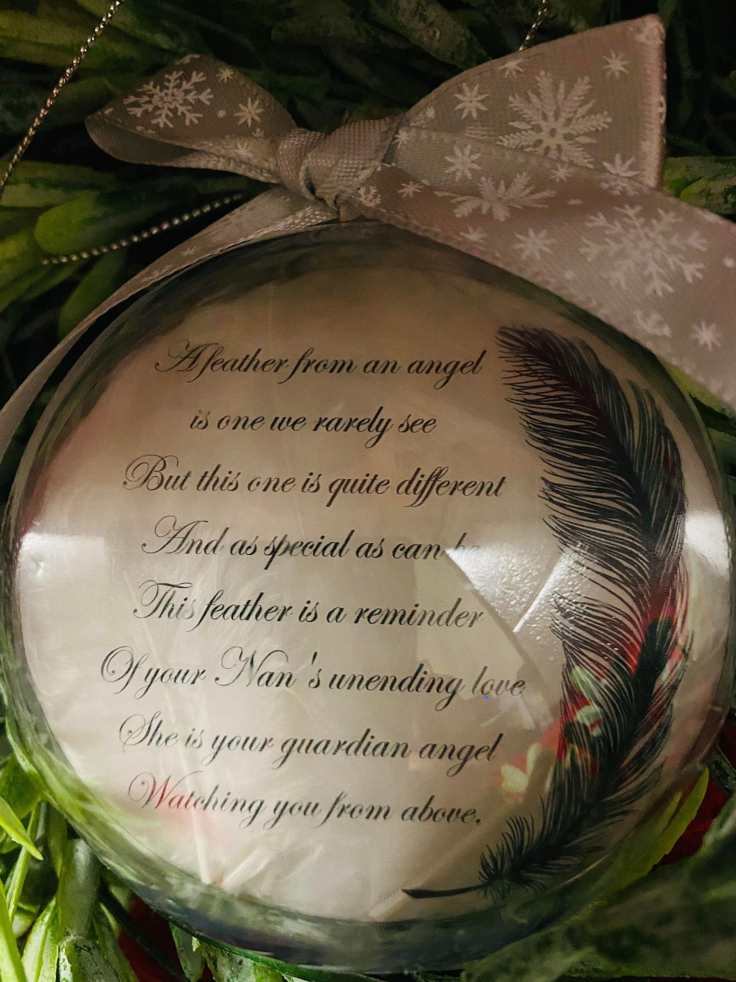 Christmas PHOTO Memorial Baubles