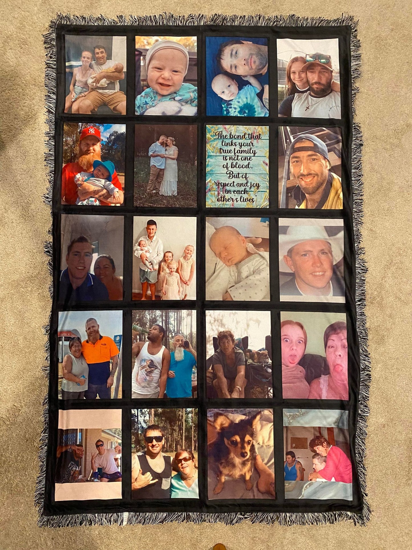 Memory Throw Blanket