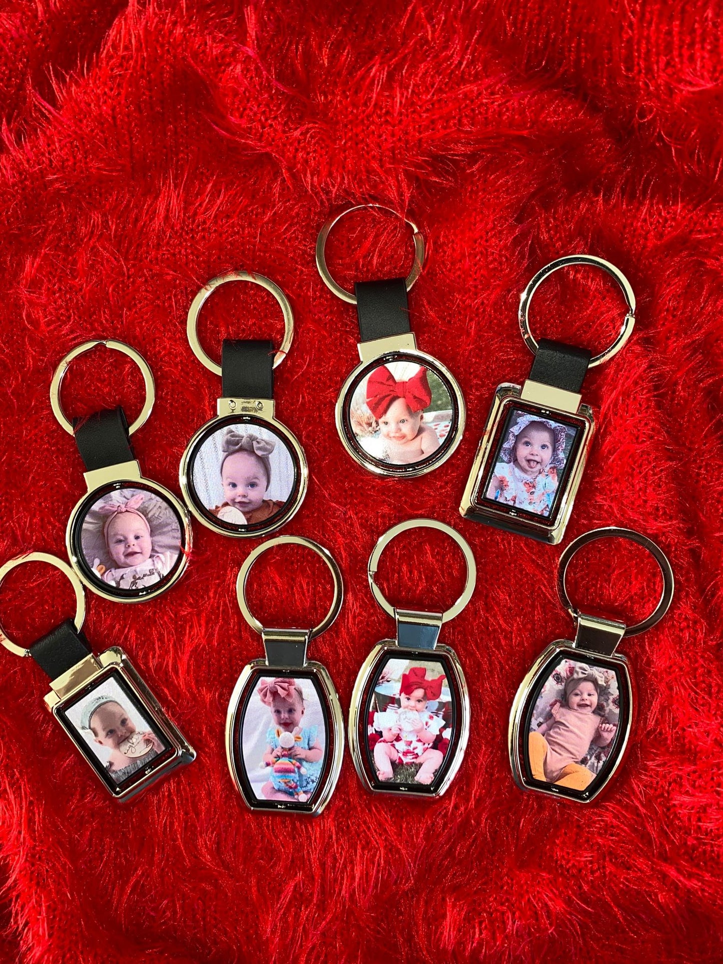 Key rings: Round Metal shape
