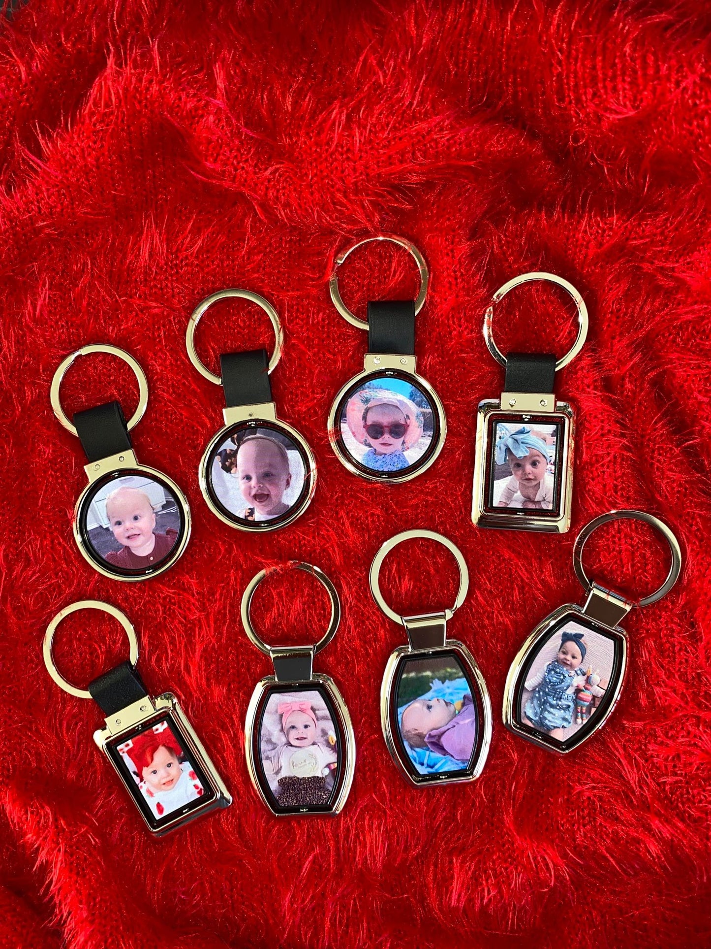 Key rings: Round Metal shape