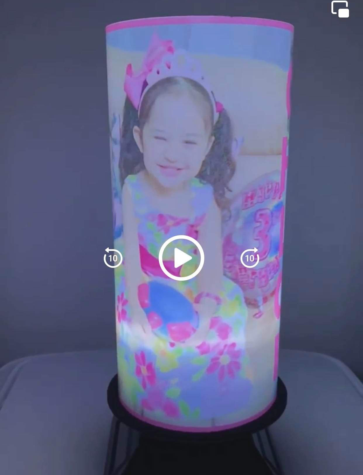 Night Lamp Shade with Led Light