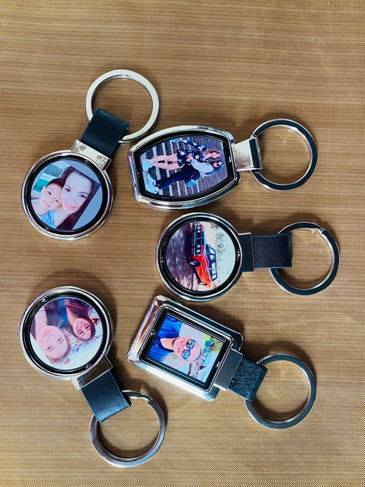 Key rings: Round Metal shape