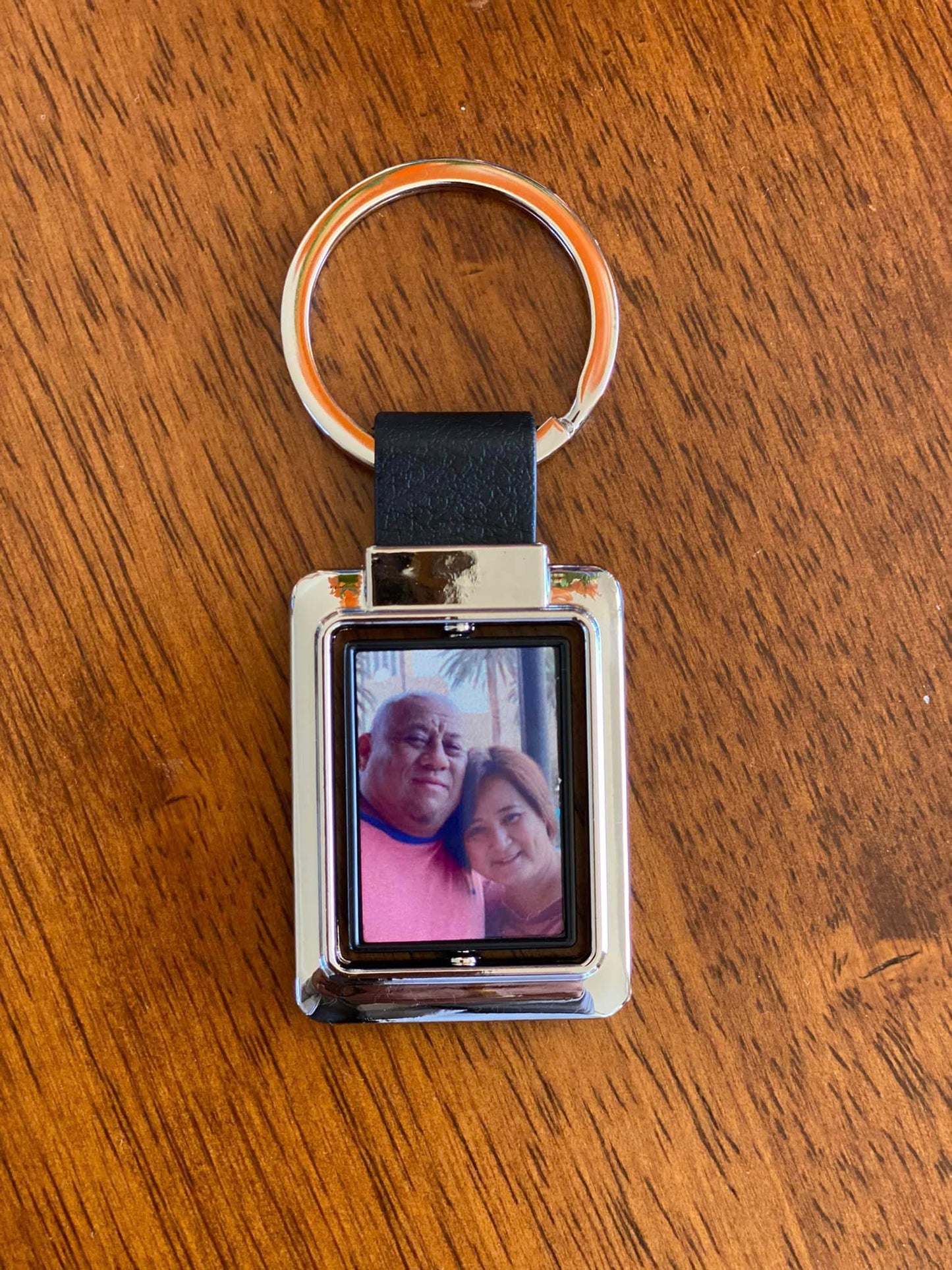 Key rings: Rectangular Metal shape