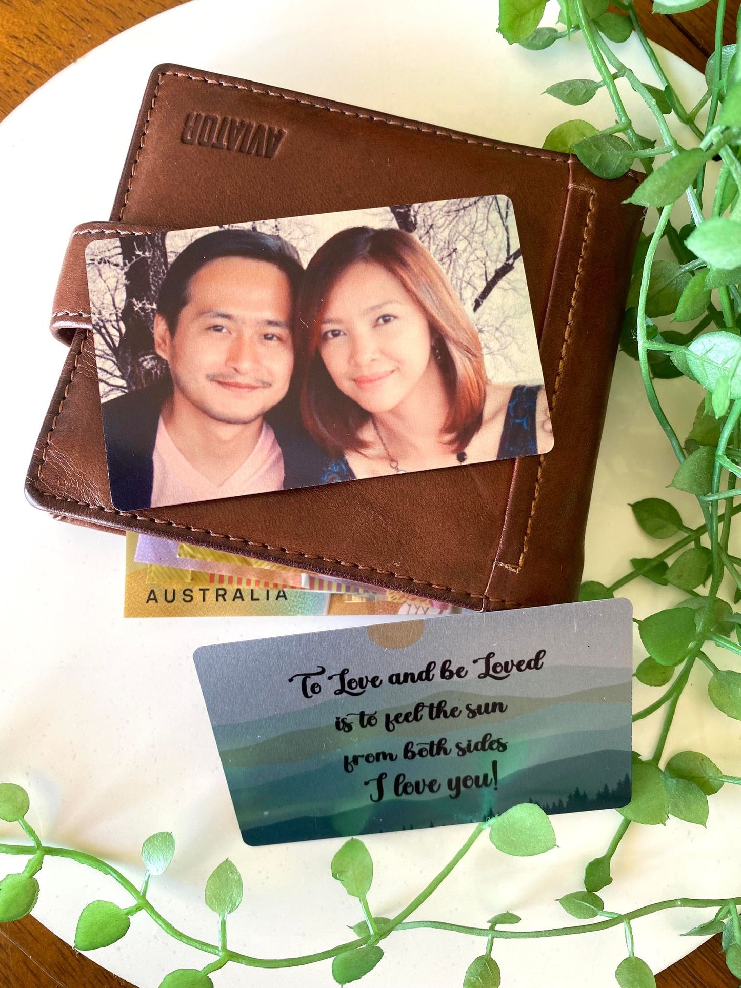 Photo Wallet-Card (BACK to BACK print)
