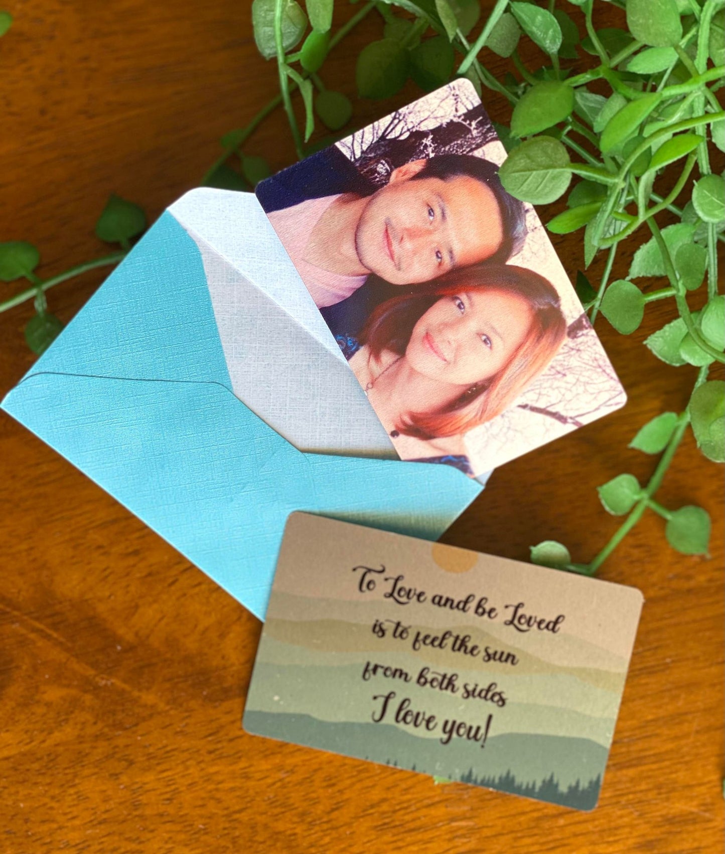Photo Wallet-Card (BACK to BACK print)