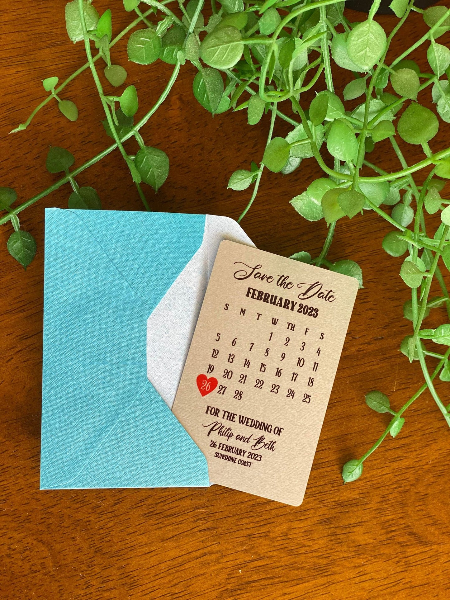 Photo Wallet-Card (single sided)
