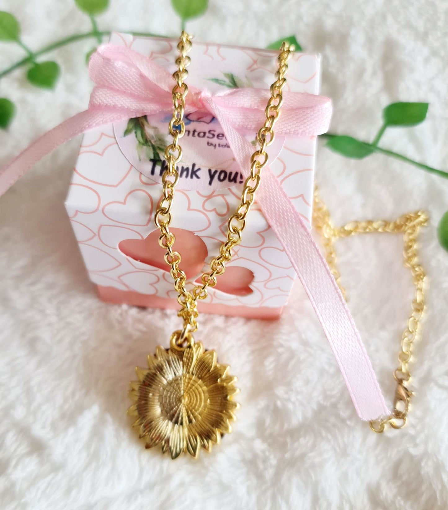 Sunflower Necklace