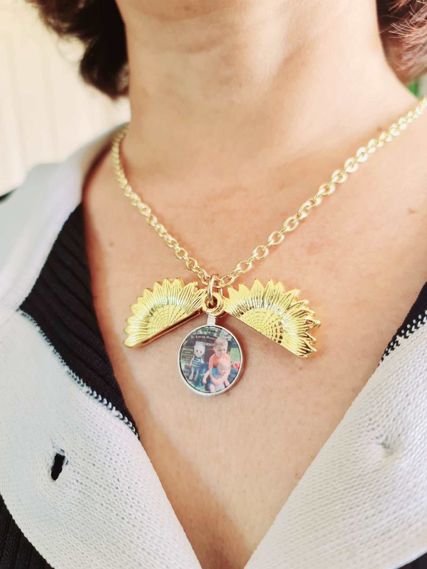 Sunflower Necklace