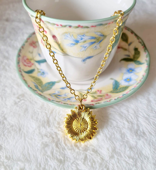 Sunflower Necklace