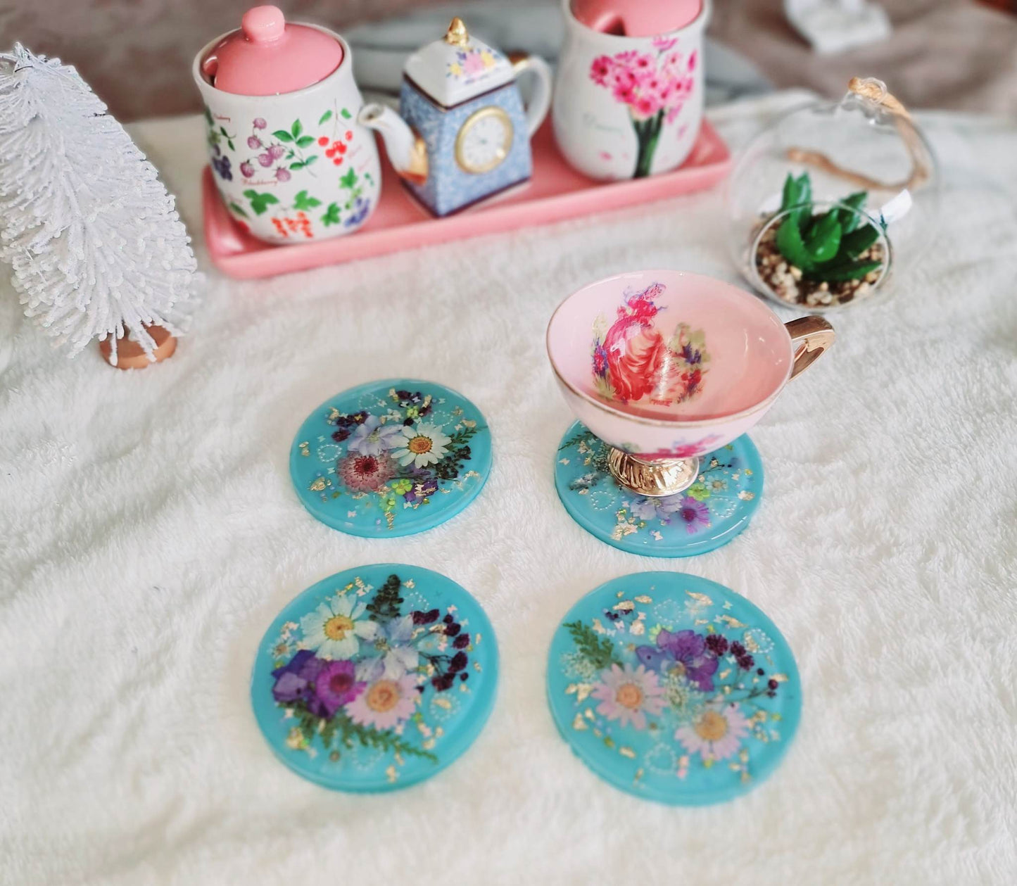 Coasters- Set of 4 without stand