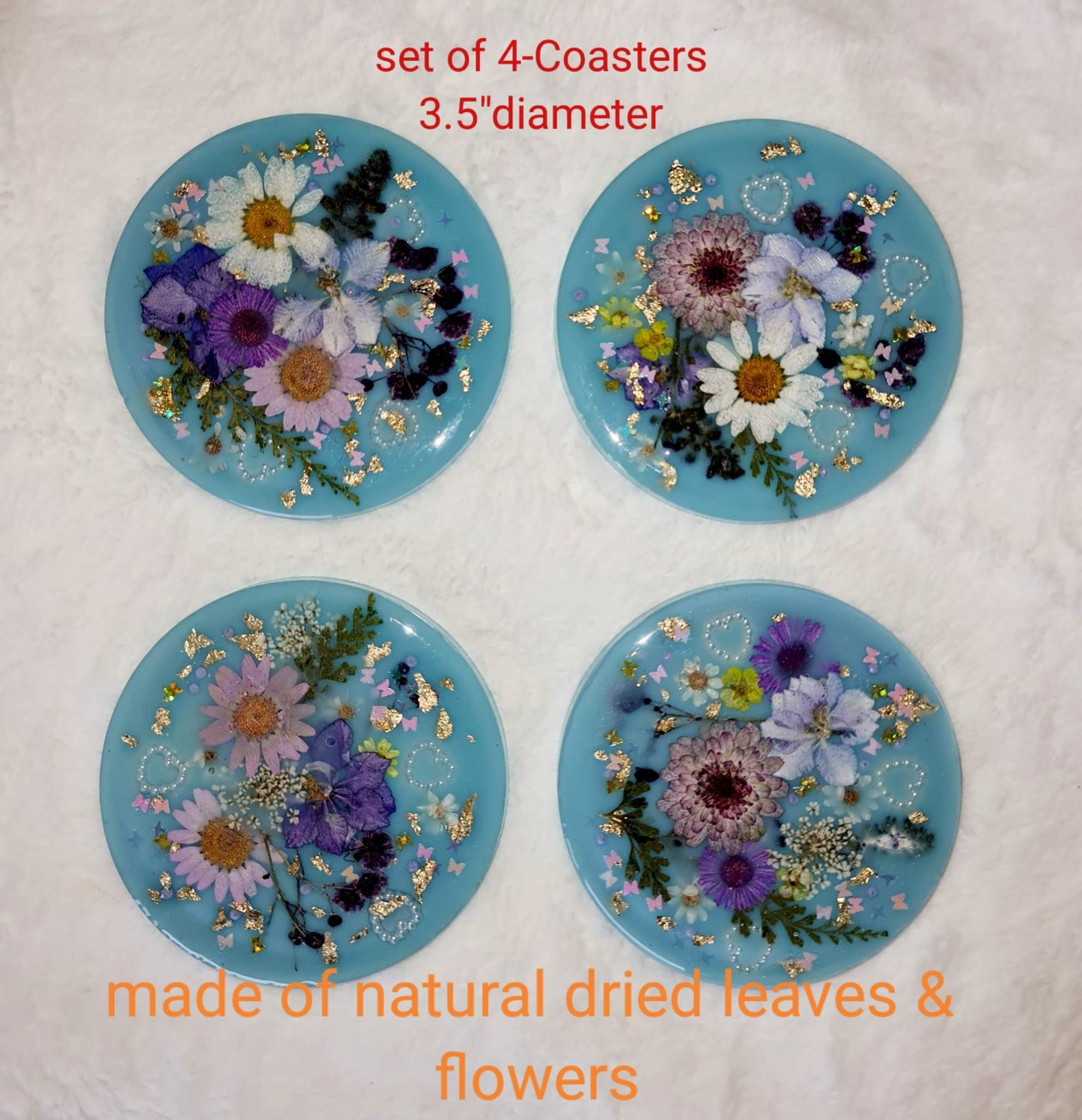 Coasters- Set of 4 without stand