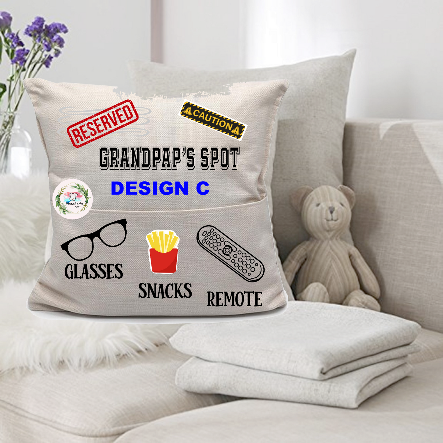 Pillow: Pocket Reading Pillow