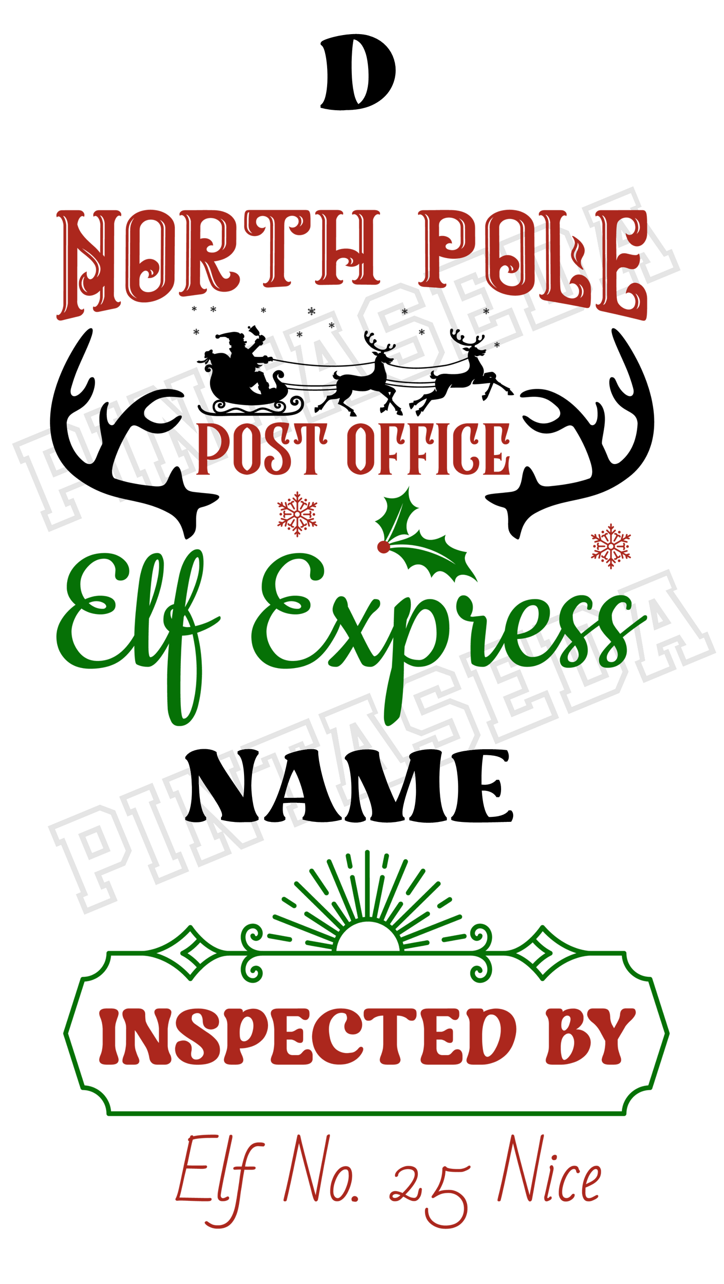 Santa's gift sack