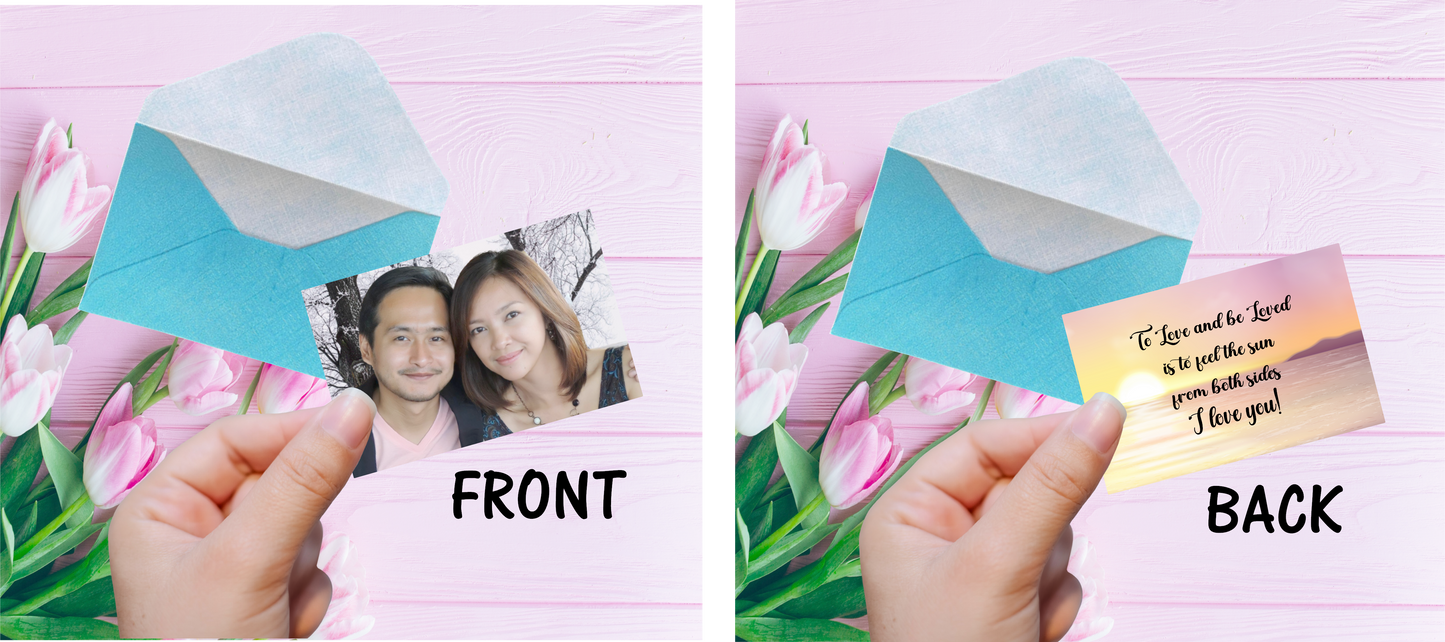 Photo Wallet-Card (BACK to BACK print)