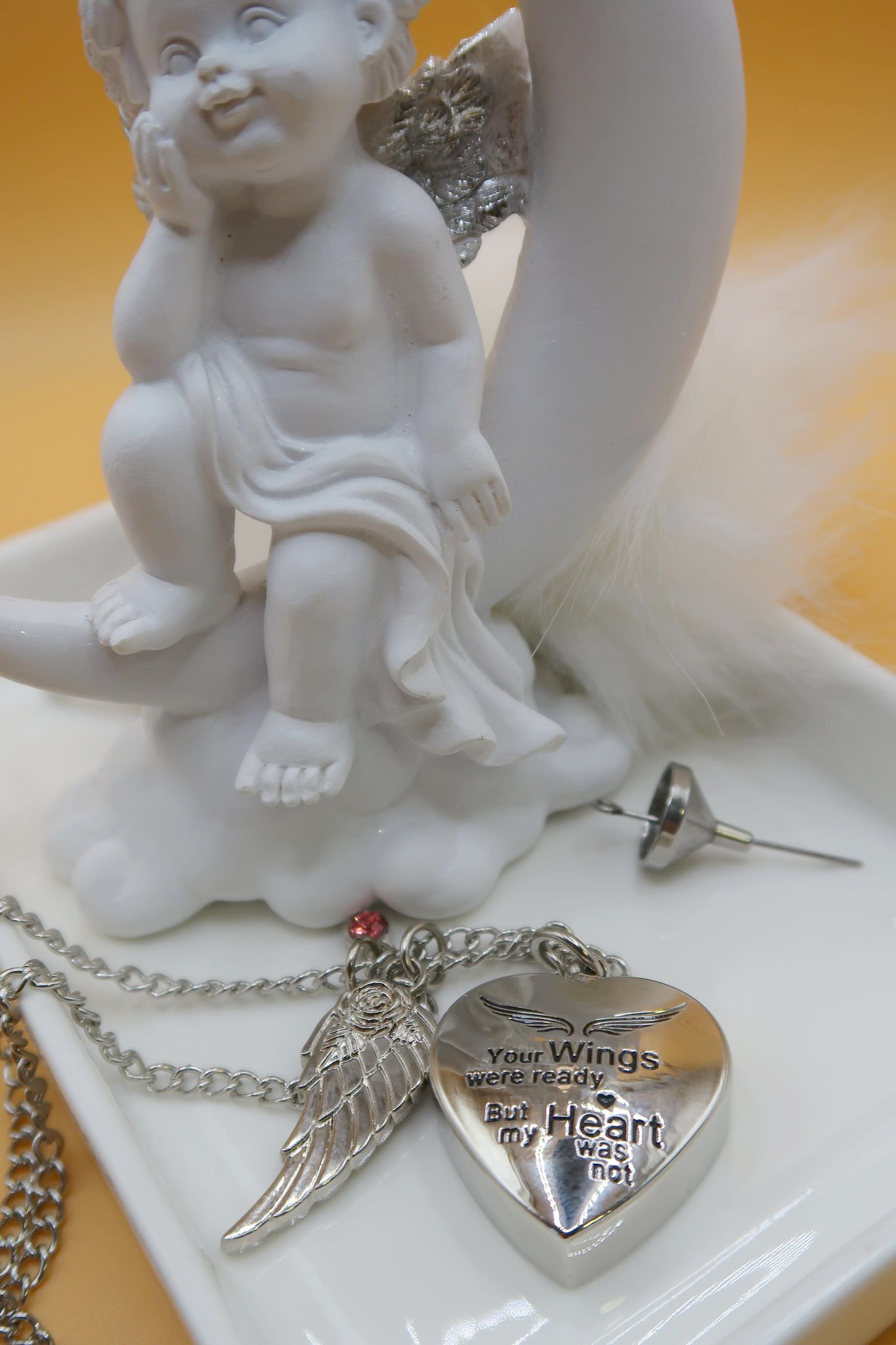 Memorial Ashes keepsake Necklace